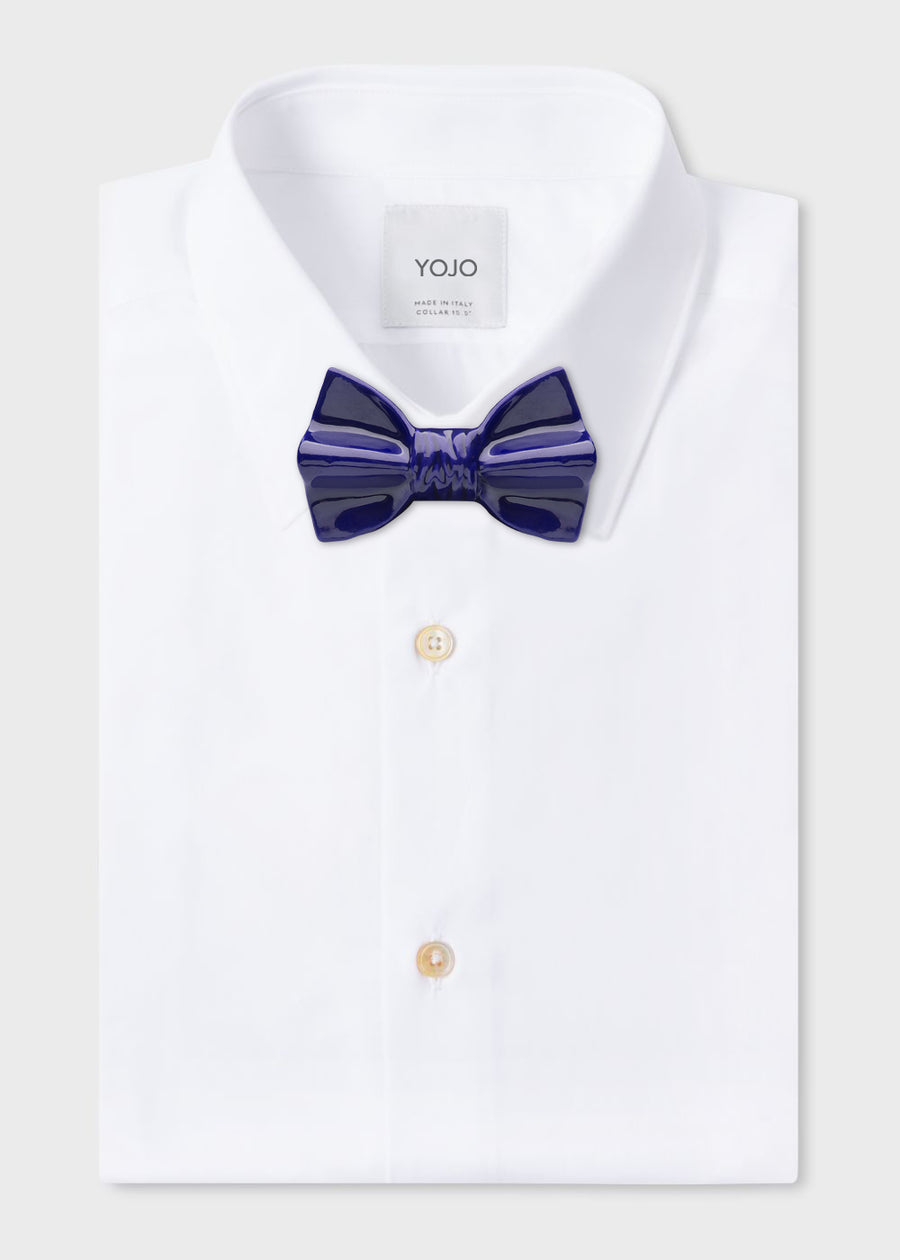 ceramic bow tie blue for luxury man | YOJO