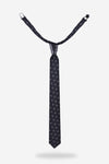 black-silk-necktie-designer-japanese-print-with-van-wijk-ceramic-knot-yojo