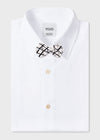 ceramic-bow-tie-with-black-and-white-stripes-on-white-shirt
