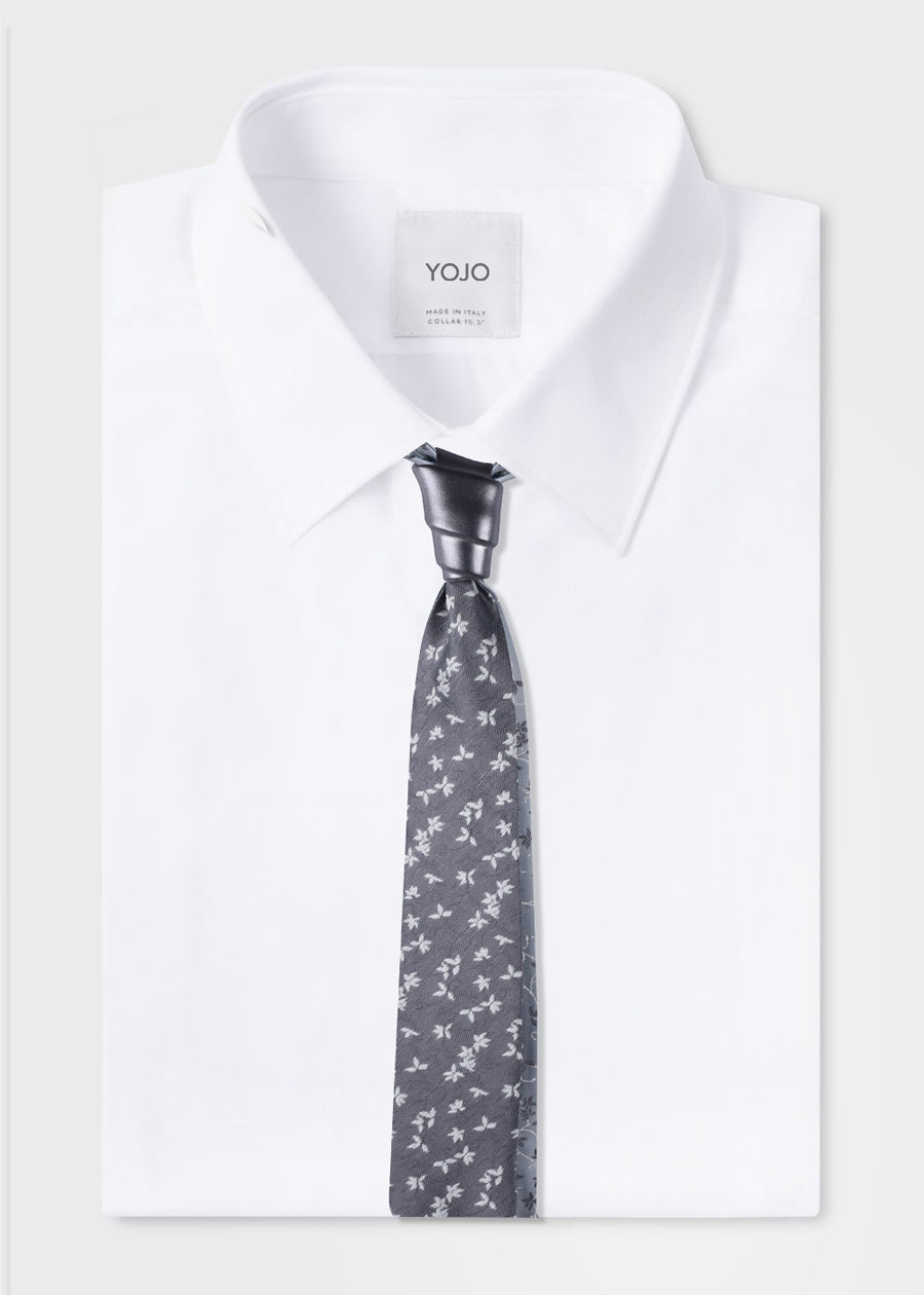 grey-silk-necktie-designer-patchwork-tie-yojo