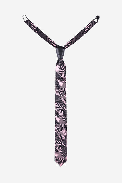 modern-pink-silk-tie-geometric-pattern-necktie-designer-yojo-ceramic-knot