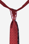 Van-Wijk-ceramic-knot-in-burgundy-red-necktie-yojo