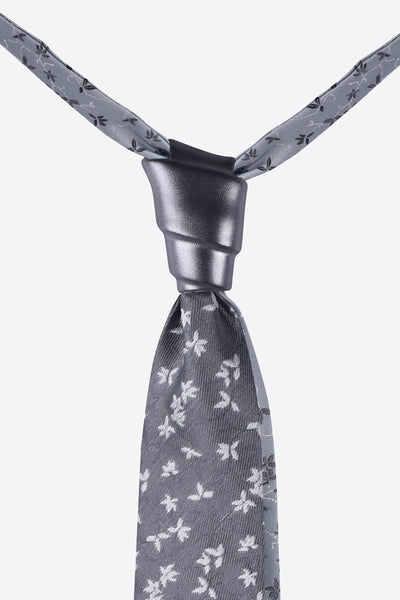 van-wijk-ceramic-knot-gun-metal-mat-designer-necktie-yojo
