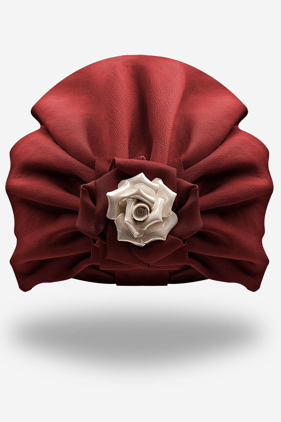 Silk and Ceramic Turban Black - YOJO - Designer Women's