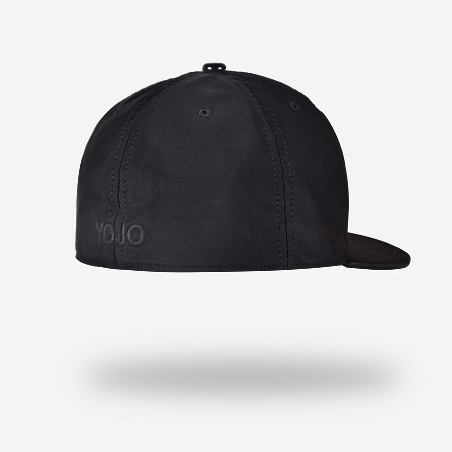 All Black Fitted Cap - Yojo - Men's Hats - YOJO